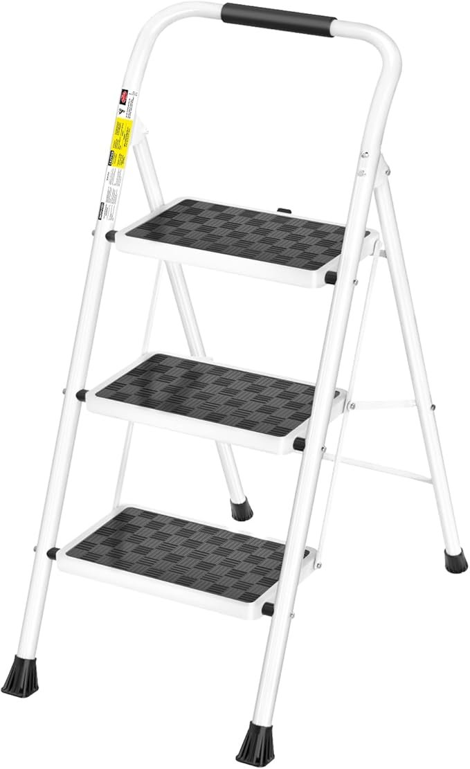3 Step Ladder: The Ultimate Blend of Luxury, Safety & Style 4 3 Step Ladder