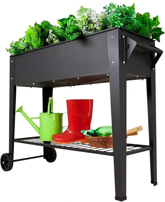 Tall Raised Garden Bed Outdoor