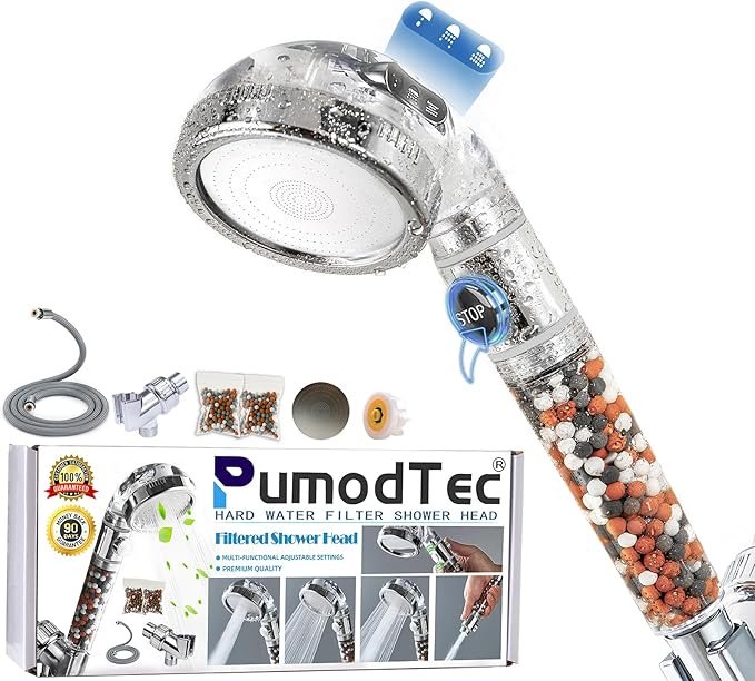 Filtered Shower Head: The Ultimate Luxury for Healthier Skin & Hair 1 Filtered Shower Head