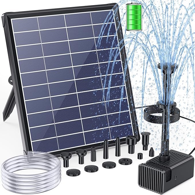 6.5W Solar Fountain Pump for Bird: The Ultimate Eco-Luxury Upgrade
