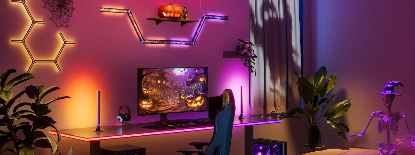 Smart RGBIC LED Wall Lights