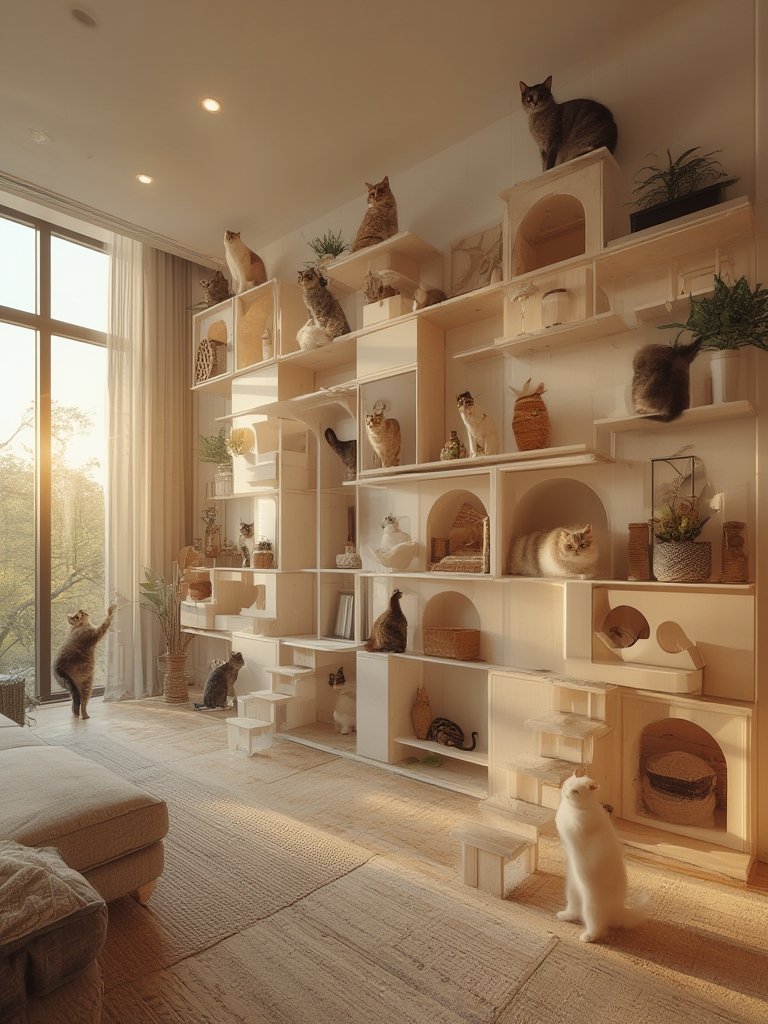 cat wall furniture - Illustration 3