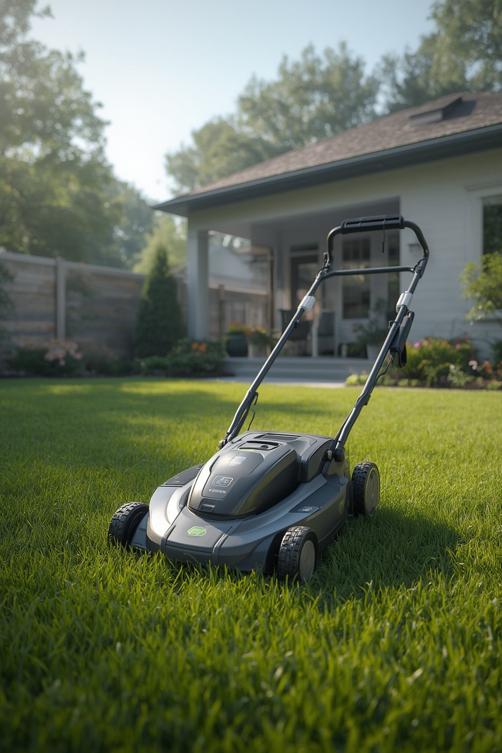 electric lawn mower - Illustration 1