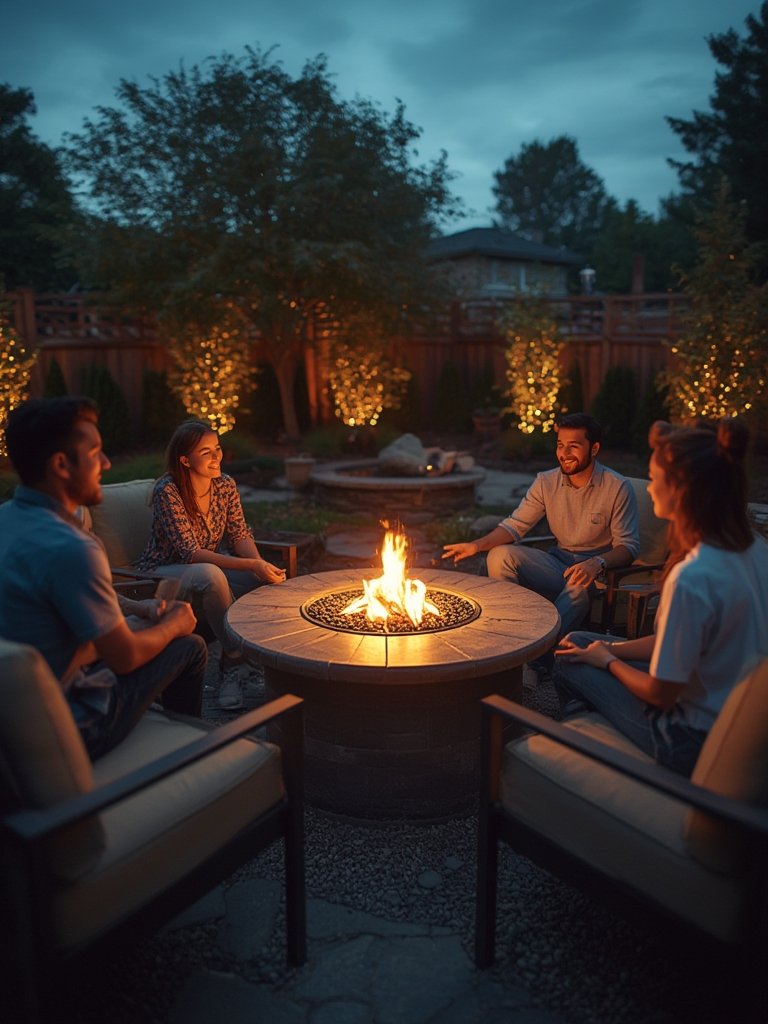 fire pit table - Illustration 3