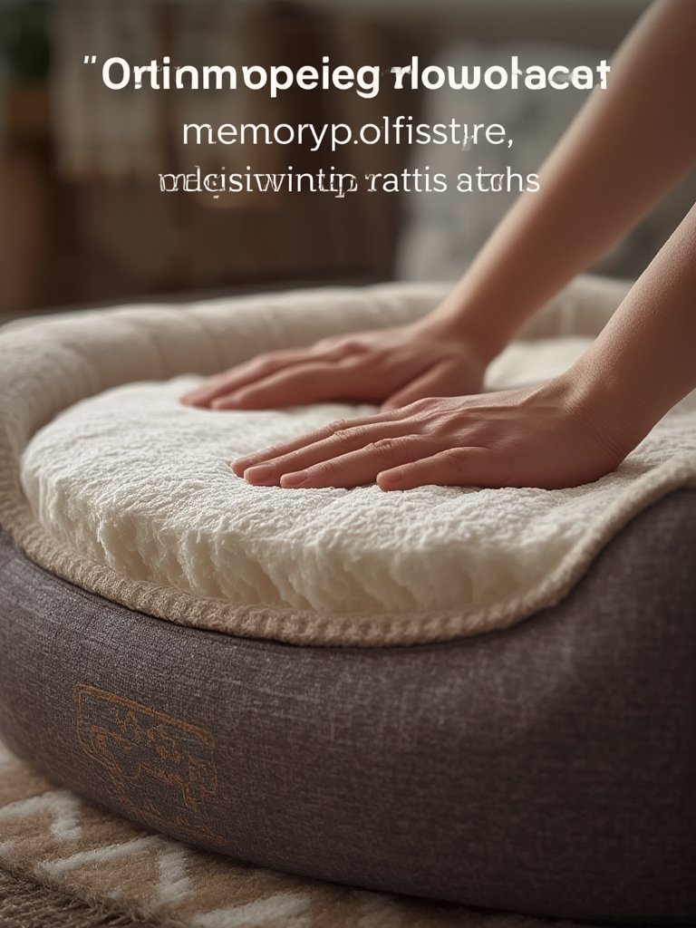 orthopedic dog bed - Illustration 2