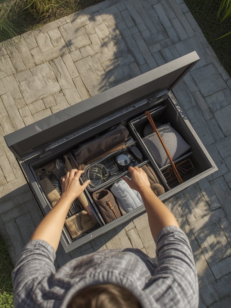 outdoor storage box - Illustration 2