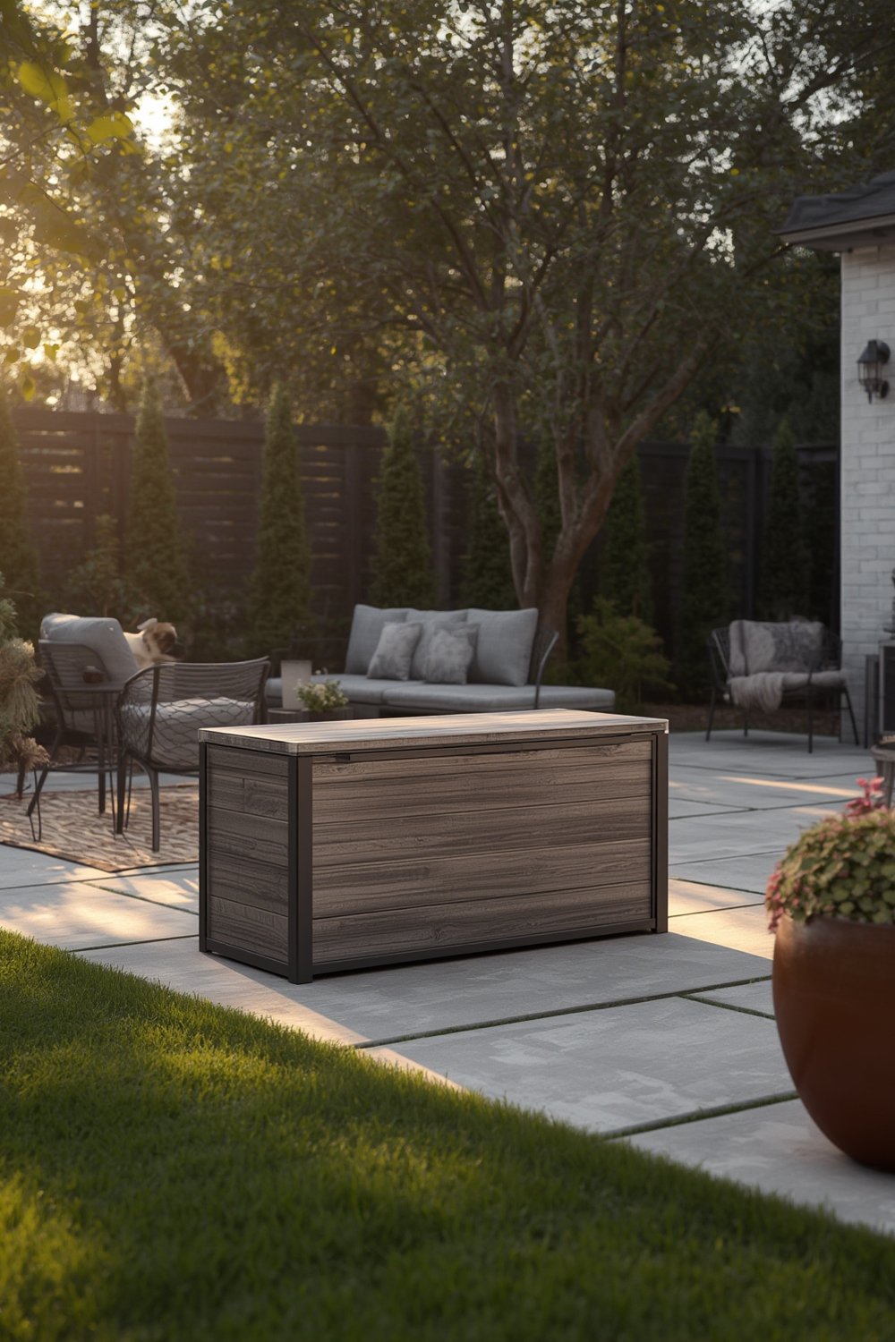 outdoor storage box - Illustration 1