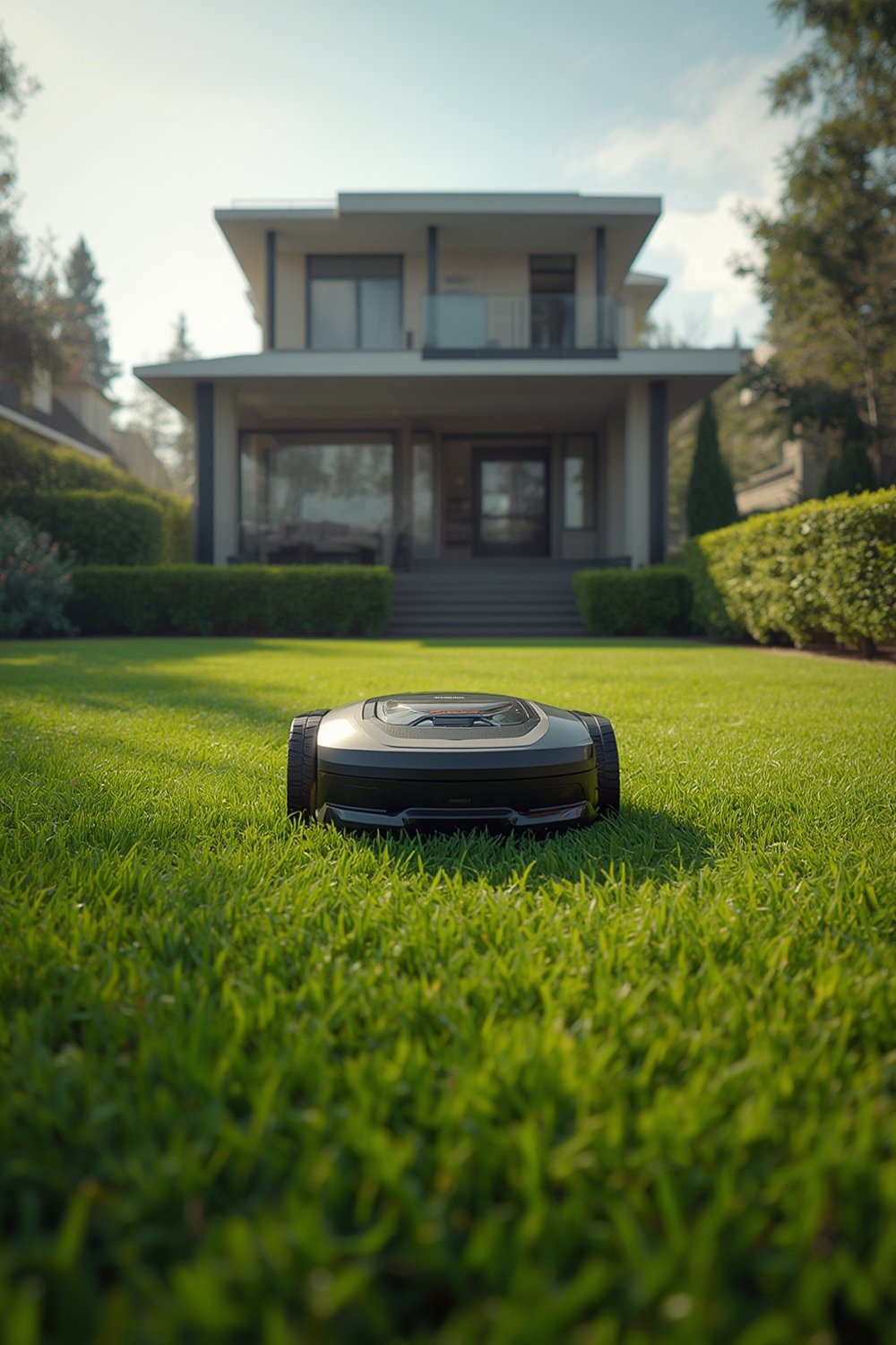 robot lawn mower - Illustration 1