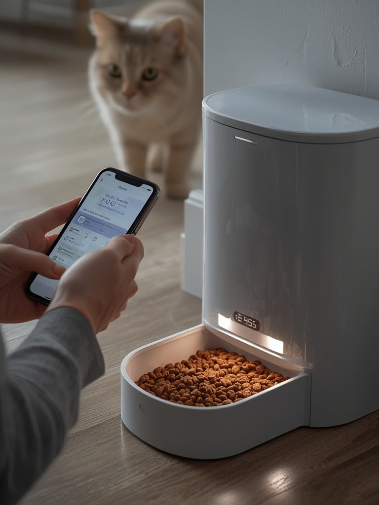 smart pet feeders - Illustration 2